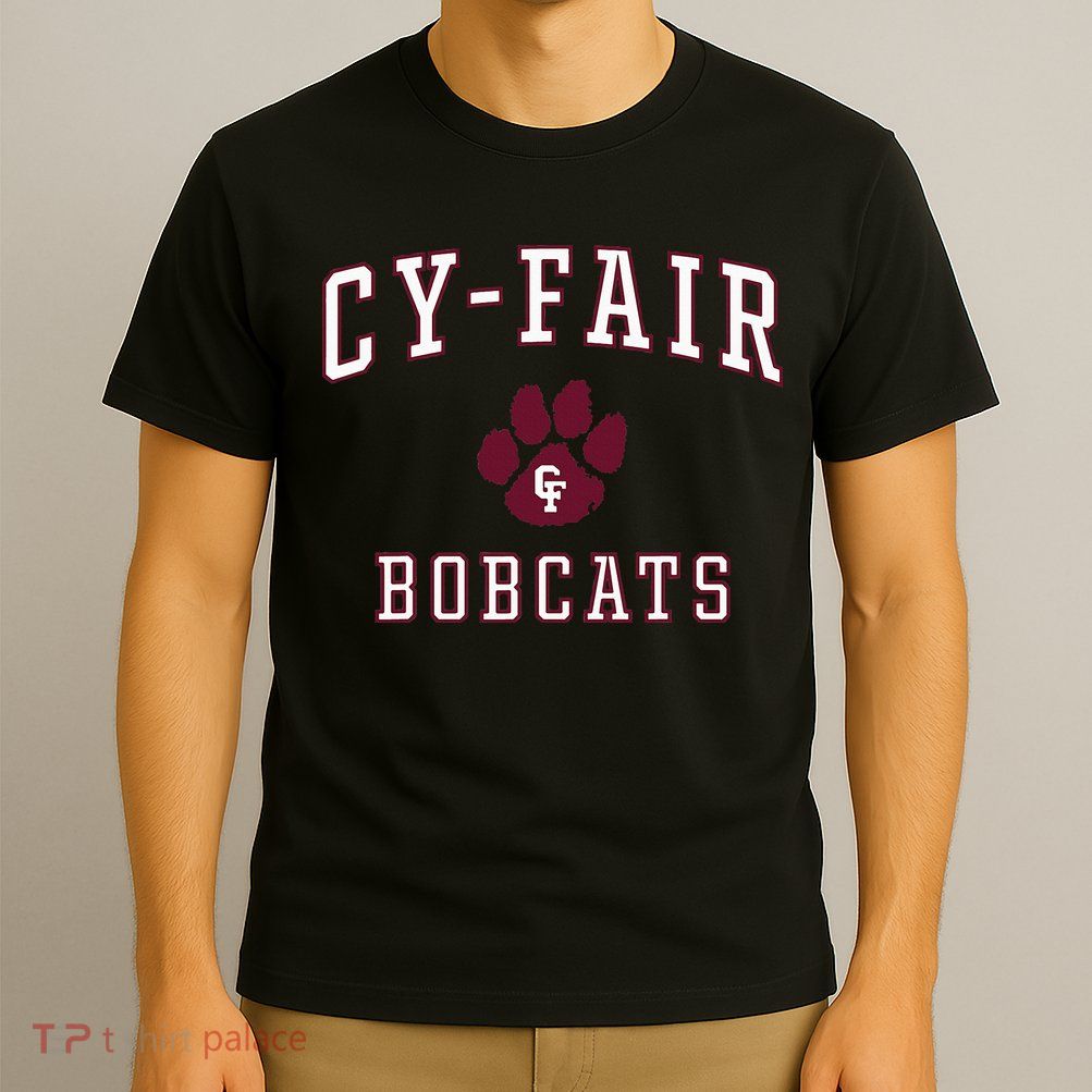 Cyfair High School Bobcats C1 T-Shirt