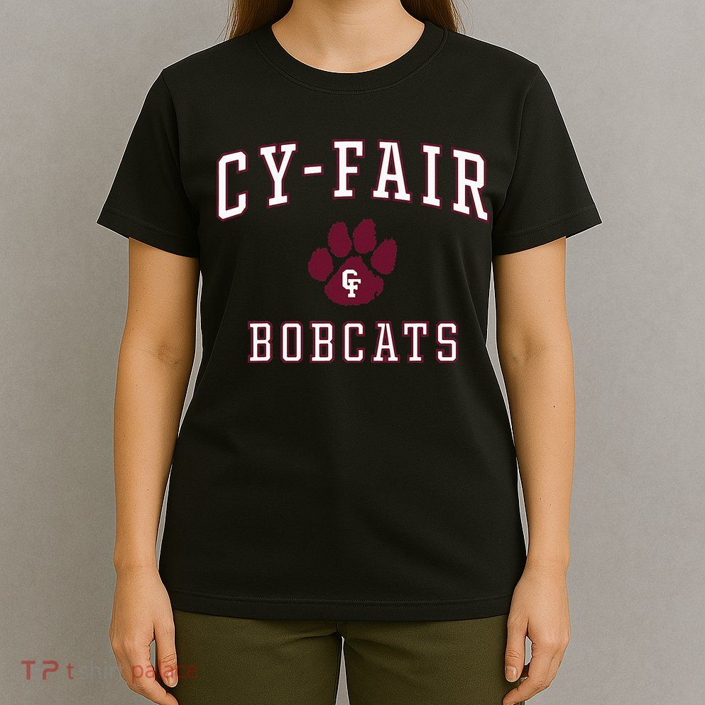 Cyfair High School Bobcats C1 T-Shirt