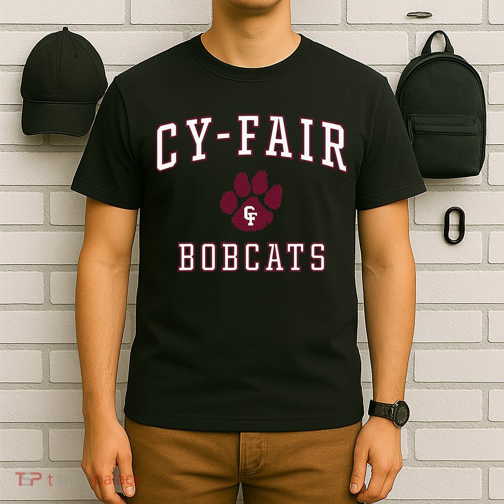 Cyfair High School Bobcats C1 T-Shirt