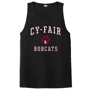 Cyfair High School Bobcats C1 PosiCharge Competitor Tank