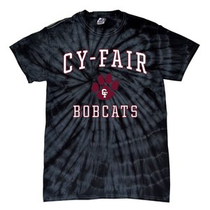 Cyfair High School Bobcats C1 Tie-Dye T-Shirt