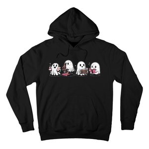 Cute Halloween Science Chemistry Ghost Laboratory Teacher Hoodie