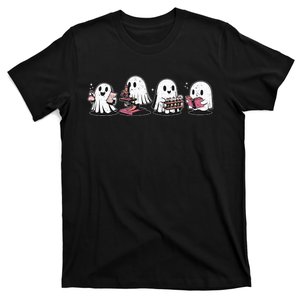 Cute Halloween Science Chemistry Ghost Laboratory Teacher T-Shirt