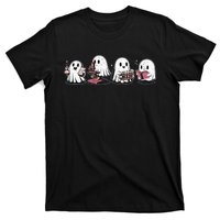 Cute Halloween Science Chemistry Ghost Laboratory Teacher T-Shirt