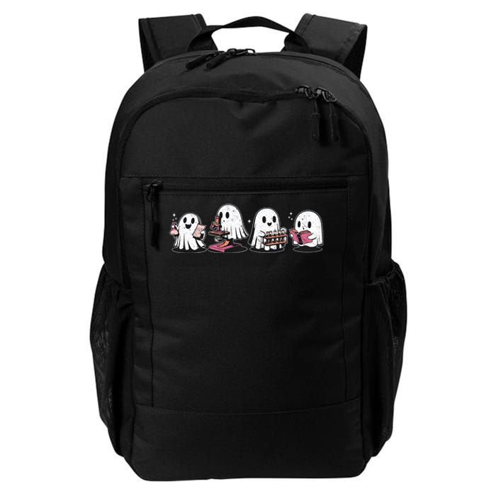 Cute Halloween Science Chemistry Ghost Laboratory Teacher Daily Commute Backpack