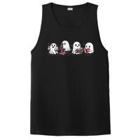 Cute Halloween Science Chemistry Ghost Laboratory Teacher PosiCharge Competitor Tank