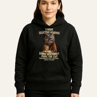 Cat Have Selective Hearing You Didnt Make Cut Funny 0lz3li Hoodie