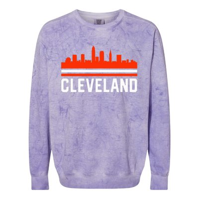 Cleveland Home Skyline Colorblast Crewneck Sweatshirt