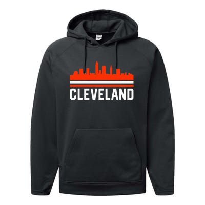 Cleveland Home Skyline Performance Fleece Hoodie