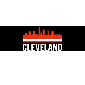 Cleveland Home Skyline Bumper Sticker