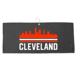 Cleveland Home Skyline Large Microfiber Waffle Golf Towel