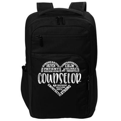 Counselor Heart School Counselor Guidance Schools Counseling Impact Tech Backpack