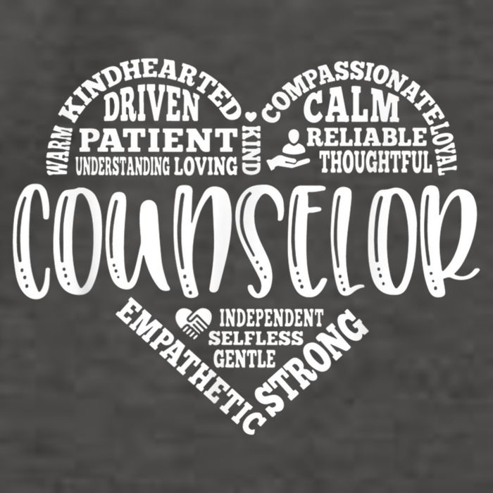 Counselor Heart School Counselor Guidance Schools Counseling Vector Backpack