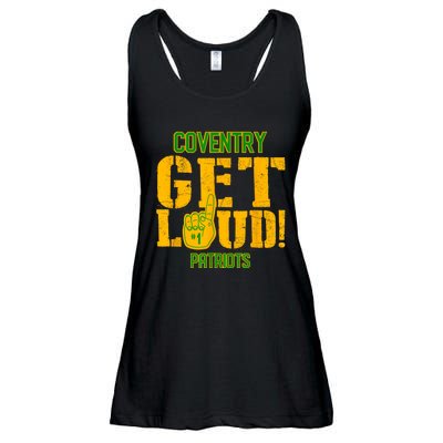 Coventry High School Get Loud Patriots Ladies Essential Flowy Tank