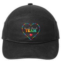 Cute Head Start Team Appreciation Week Back To School Meaningful Gift 7-Panel Snapback Hat