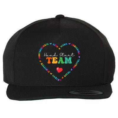 Cute Head Start Team Appreciation Week Back To School Meaningful Gift Wool Snapback Cap
