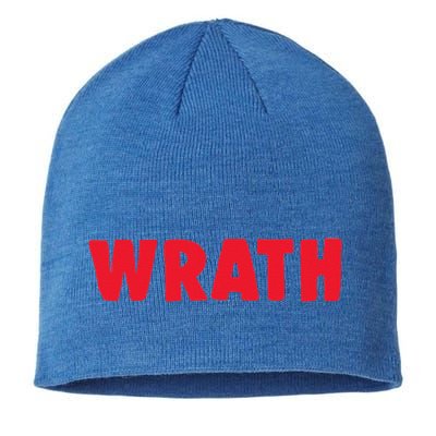 Christian Halloween Seven Deadly Sins Wrath Costume Sustainable Beanie