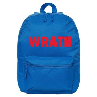Christian Halloween Seven Deadly Sins Wrath Costume 16 in Basic Backpack
