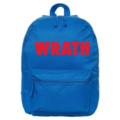 Christian Halloween Seven Deadly Sins Wrath Costume 16 in Basic Backpack