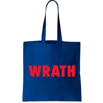 Christian Halloween Seven Deadly Sins Wrath Costume Tote Bag