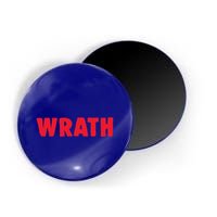 Christian Halloween Seven Deadly Sins Wrath Costume Magnet