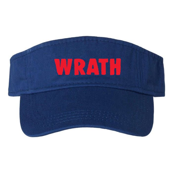 Christian Halloween Seven Deadly Sins Wrath Costume Visor