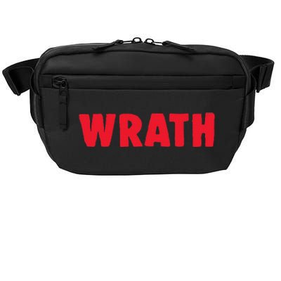 Christian Halloween Seven Deadly Sins Wrath Costume Crossbody Pack