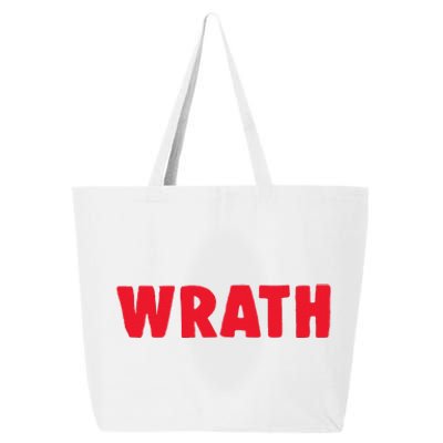 Christian Halloween Seven Deadly Sins Wrath Costume 25L Jumbo Tote