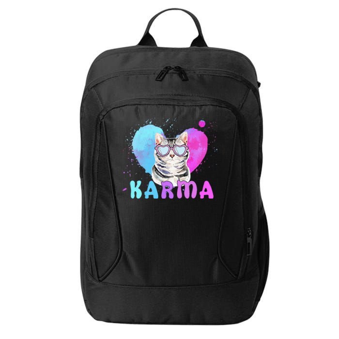 Cat Heart Shape City Backpack