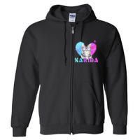 Cat Heart Shape Funny Gifts Full Zip Hoodie