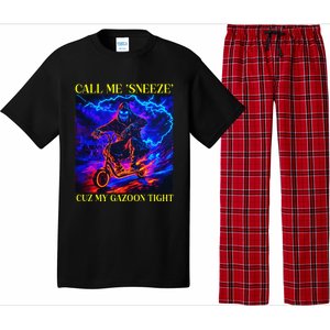 Cringe Hard Skeleton Funny Oddly Specific Pajama Set