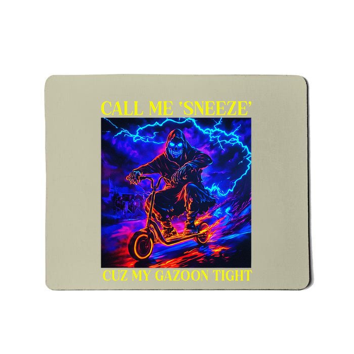 Cringe Hard Skeleton Funny Oddly Specific Mousepad
