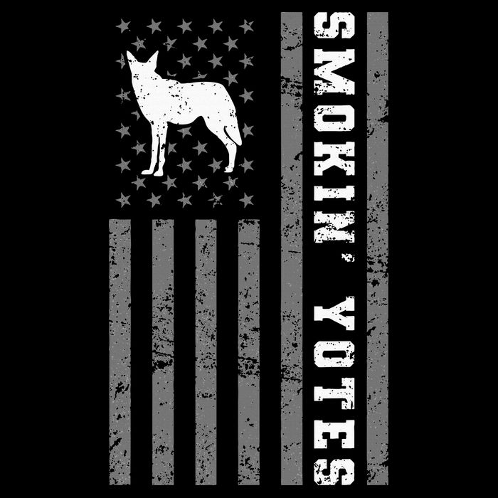 Coyote Hunting Smokin Yotes 7-Panel Snapback Hat