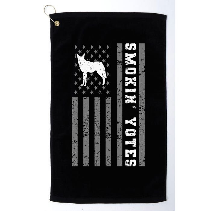 Coyote Hunting Smokin Yotes Golf Towel