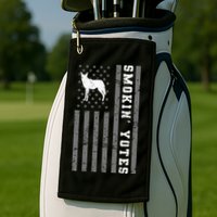 Coyote Hunting Smokin Yotes Golf Towel