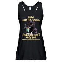 Cat Have Selective Hearing You Didnt Make Cut Funny Ladies Essential Flowy Tank