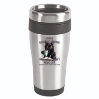 Cat Have Selective Hearing You Didnt Make Cut Funny 16oz Travel Tumbler