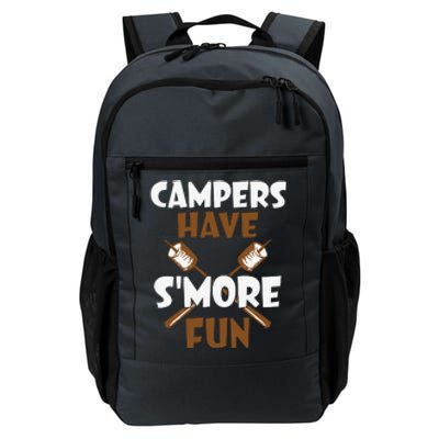 Campers Have Smore Fun Campfire Camping Gift Daily Commute Backpack