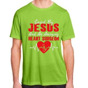 Cool Heart Surgery For Heart Cardiac Rehab Jesus Adult ChromaSoft Performance T-Shirt