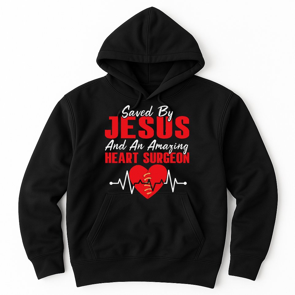 Cool Heart Surgery For Heart Cardiac Rehab Jesus Hoodie