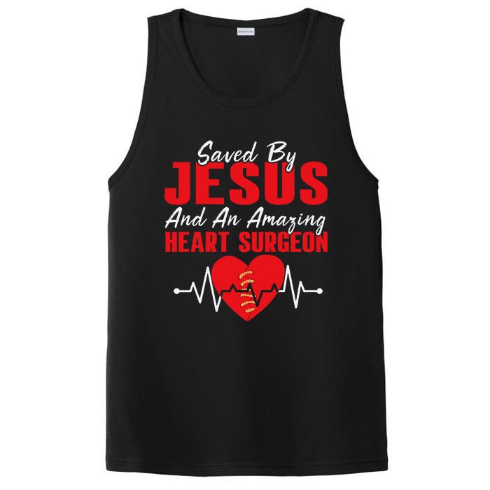 Cool Heart Surgery For Heart Cardiac Rehab Jesus PosiCharge Competitor Tank