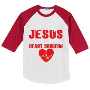 Cool Heart Surgery For Heart Cardiac Rehab Jesus Kids Colorblock Raglan Jersey