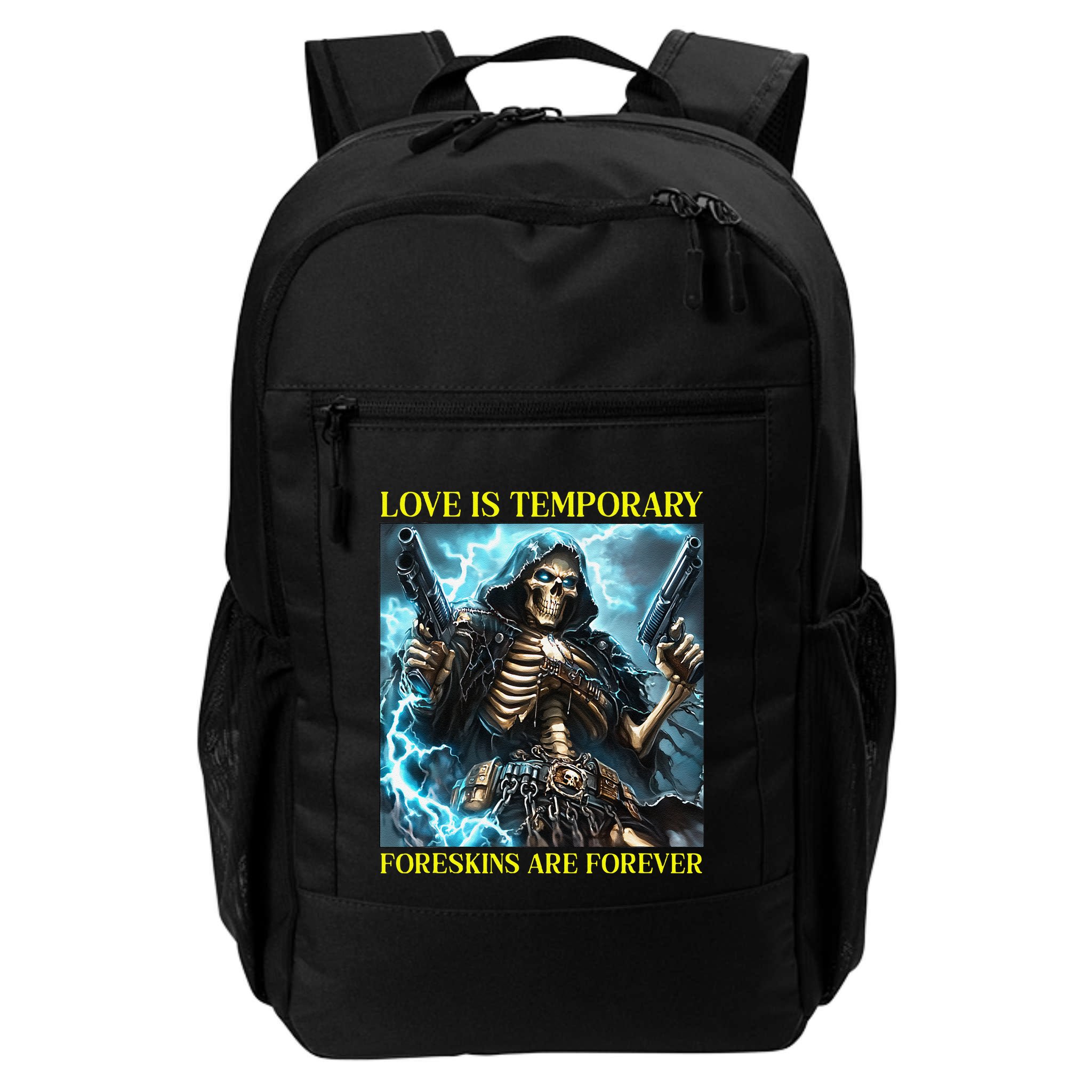 Cringe Hard Skeleton Meme Funny Foreskin Backpack