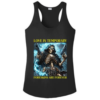 Cringe Hard Skeleton Meme Funny Foreskin Ladies PosiCharge Competitor Racerback Tank