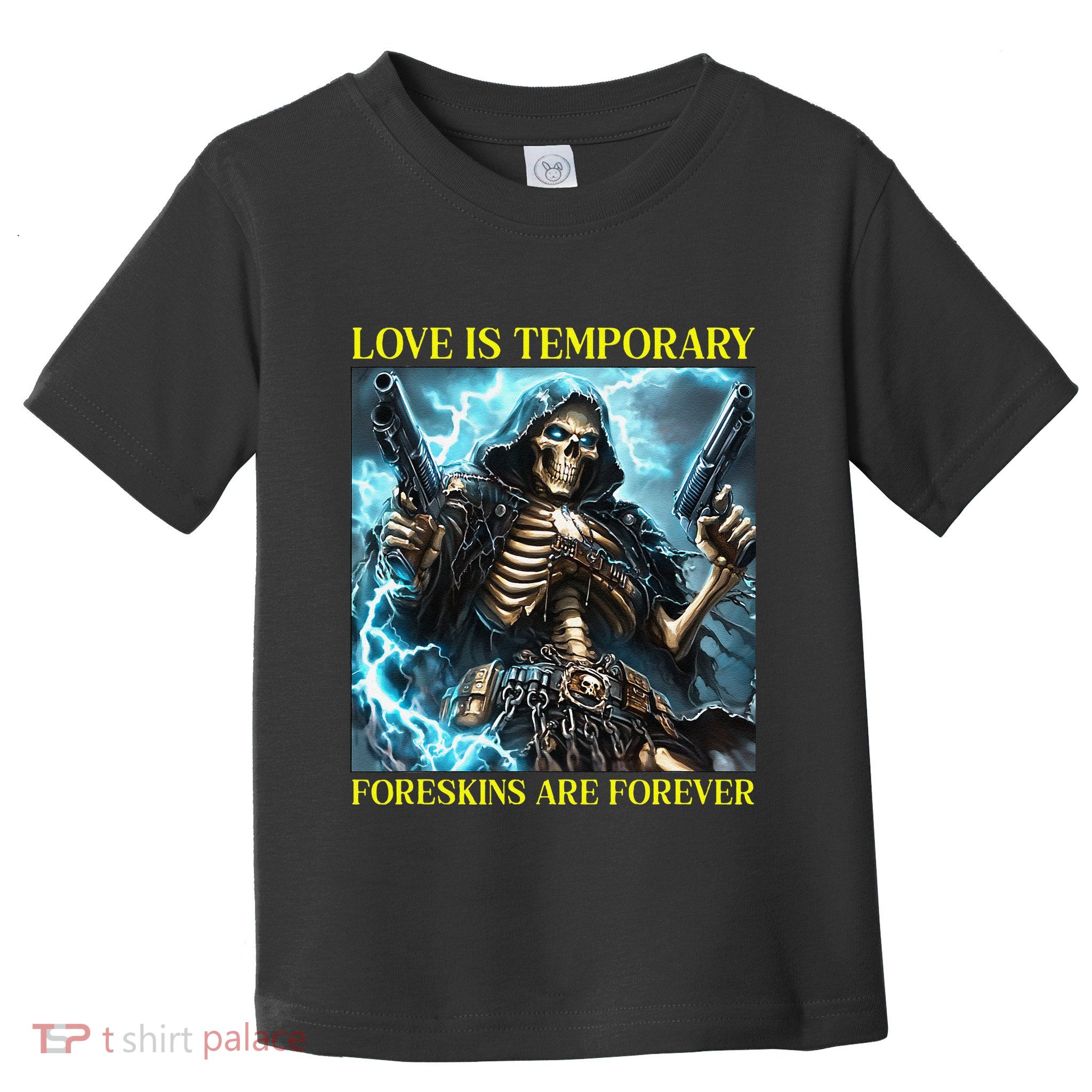 Cringe Hard Skeleton Meme Funny Foreskin Toddler T-Shirt