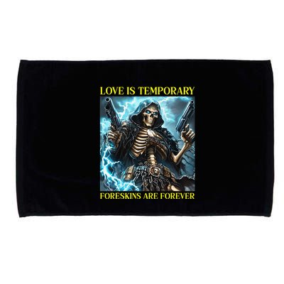 Cringe Hard Skeleton Meme Funny Foreskin Microfiber Hand Towel