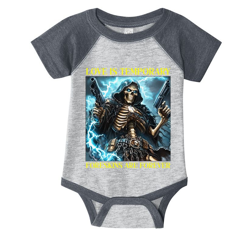 Cringe Hard Skeleton Meme Funny Foreskin Infant Baby Jersey Bodysuit