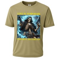 Cringe Hard Skeleton Meme Funny Foreskin Cooling Performance Crew T-Shirt