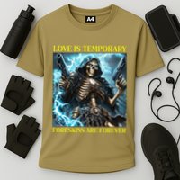 Cringe Hard Skeleton Meme Funny Foreskin Cooling Performance Crew T-Shirt
