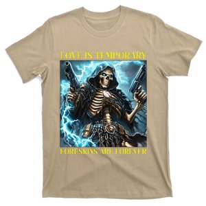 Cringe Hard Skeleton Meme Funny Foreskin T-Shirt